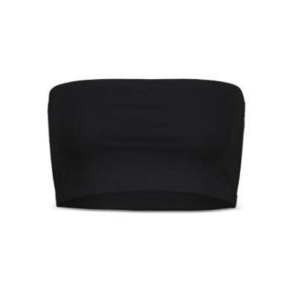 GapBody Women's Black Super Stretch Unlined Bandeau Bralette XS NWT